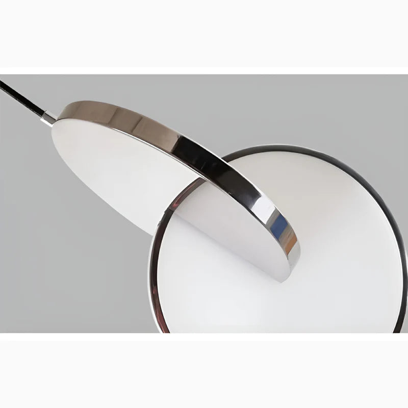 Alezio | Round Stainless Steel Hanging Light Fixture
