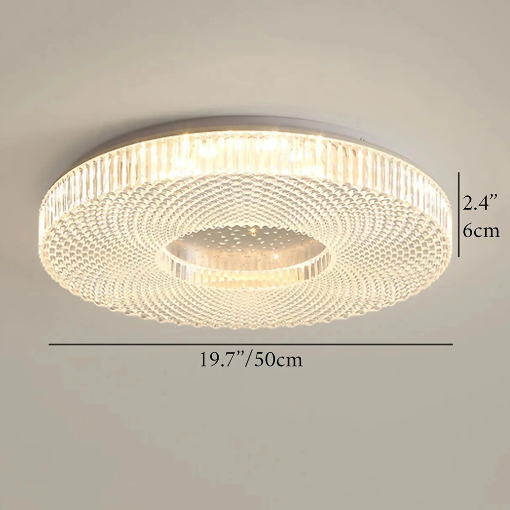 Alia | Luxury Modern Simple Round Ceiling Chandelier