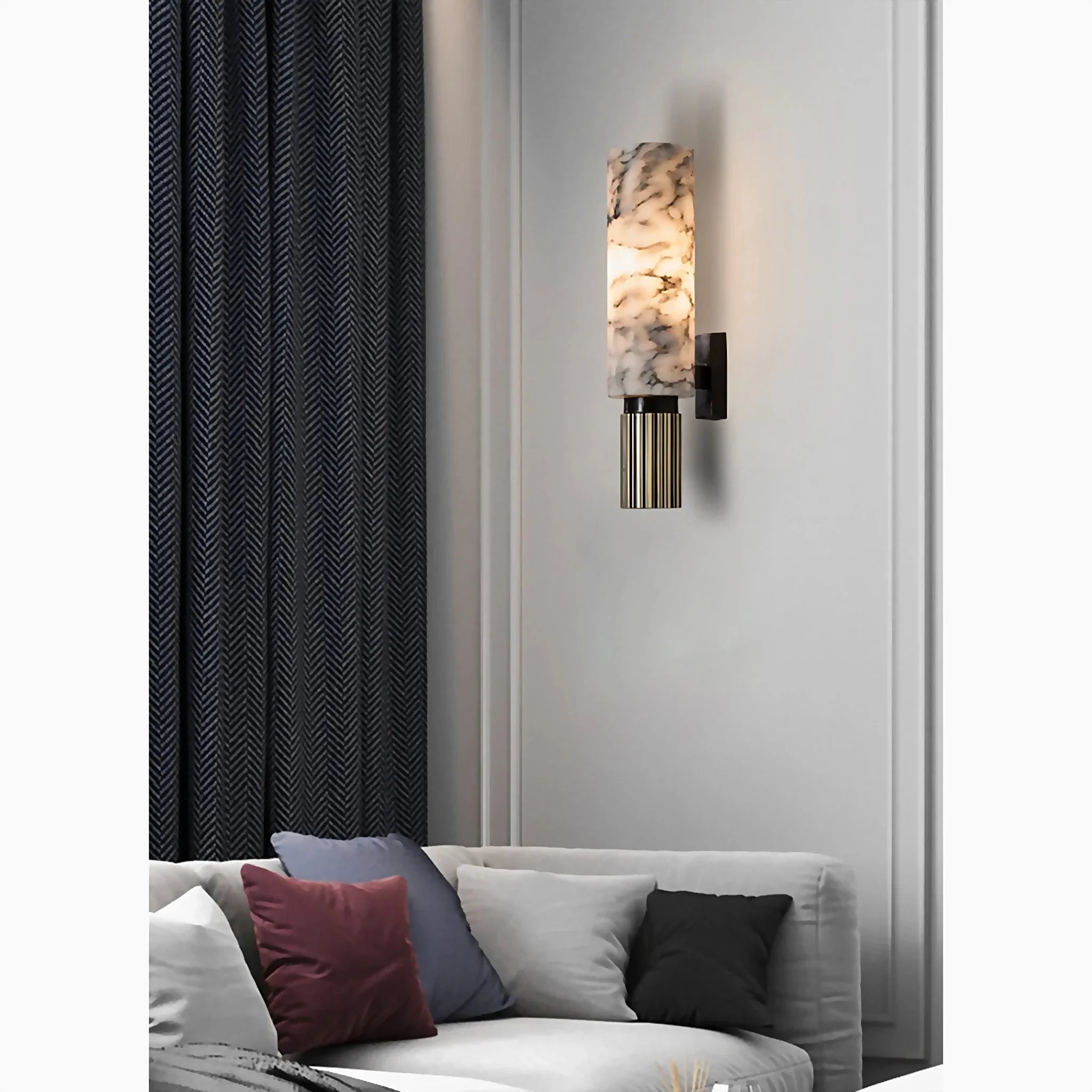 Allai | Luxury Modern Natural Marble Wall Sconce