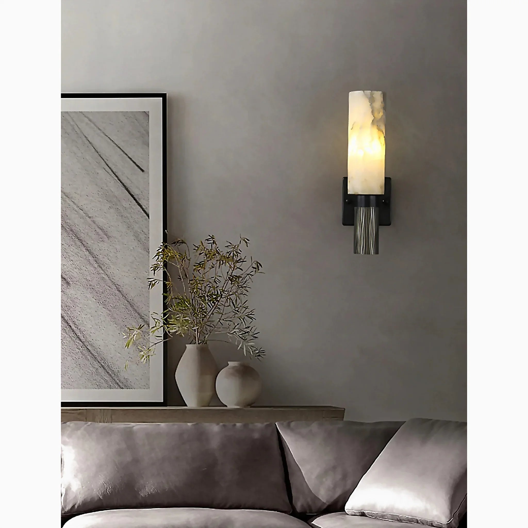 Allai | Luxury Modern Natural Marble Wall Sconce