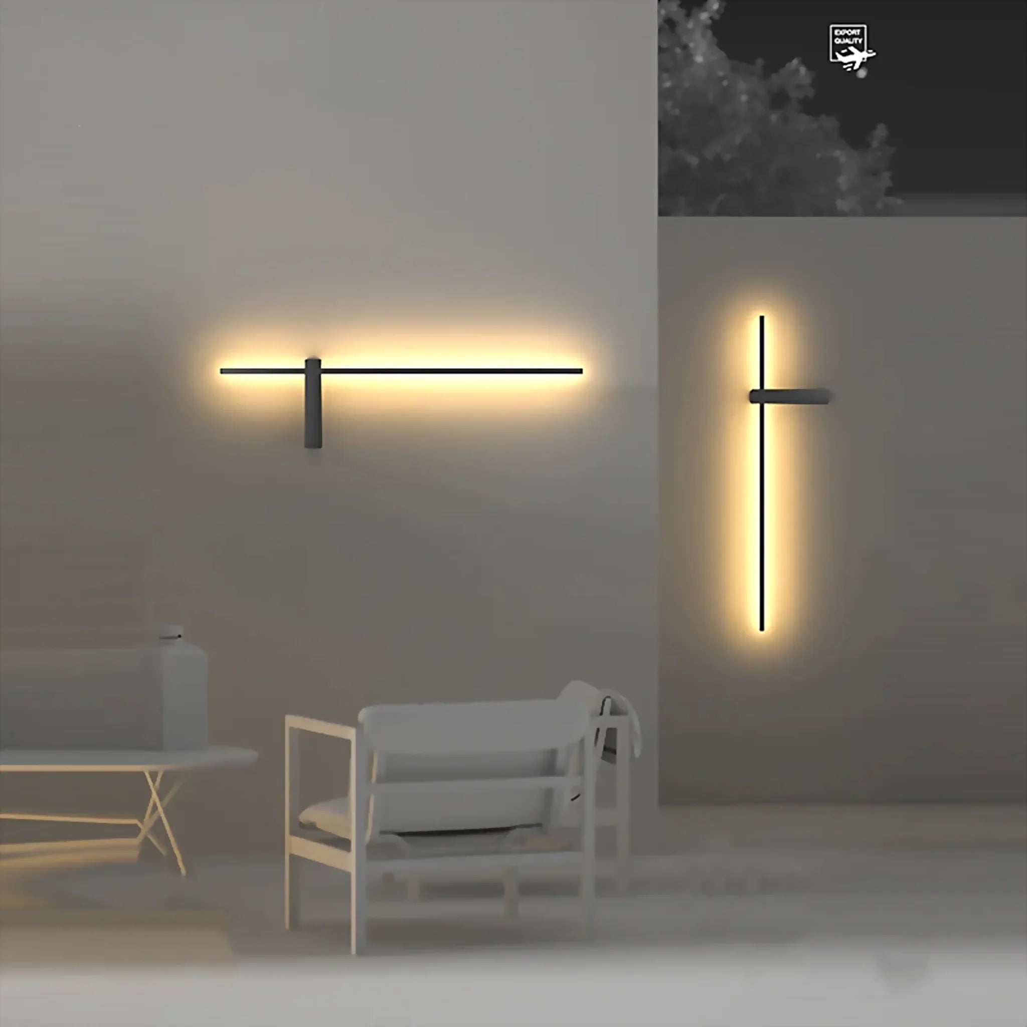 Alleghe | Stylish Minimalistic Outdoor/Indoor Waterproof Wall Sconce