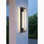 Alserio | Stylish Black Anti Rust LED Outdoor Wall Sconce
