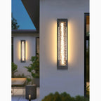 Alserio | Stylish Black Anti Rust LED Outdoor Wall Sconce