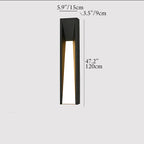 Altamura | Modern Outdoor Black Stylish Exterior LED Wall Lamp