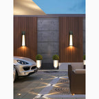 Altamura | Modern Outdoor Black Stylish Exterior LED Wall Lamp