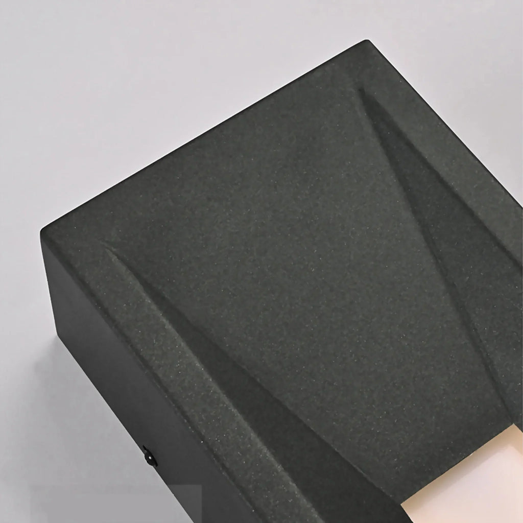 Altamura | Modern Outdoor Black Stylish Exterior LED Wall Lamp