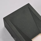 Altamura | Modern Outdoor Black Stylish Exterior LED Wall Lamp