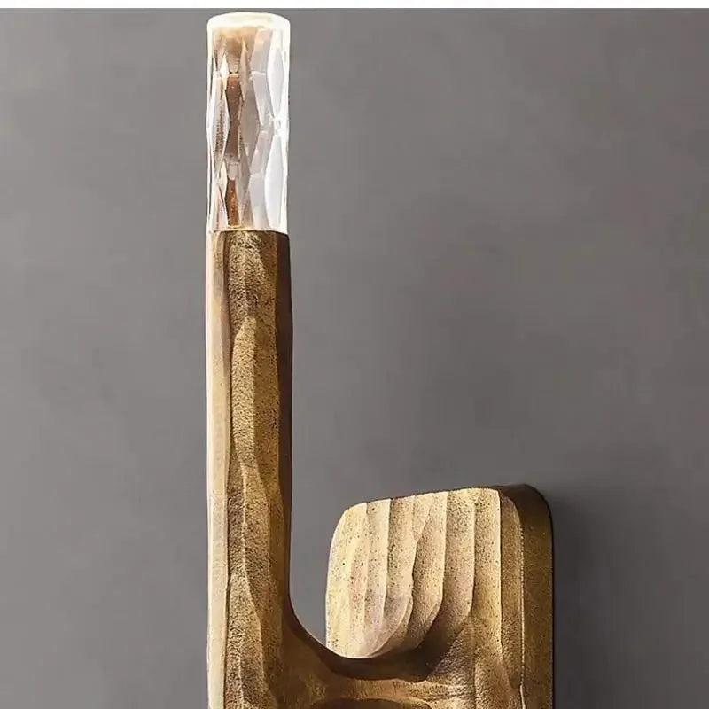 Antique Bronze LED Wall Sconce for Bedroom