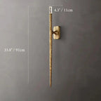 Antique Bronze LED Wall Sconce for Bedroom