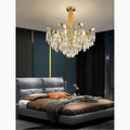 Albisola Superiore | Aristocratic Gold Crystal Ceiling Chandelier