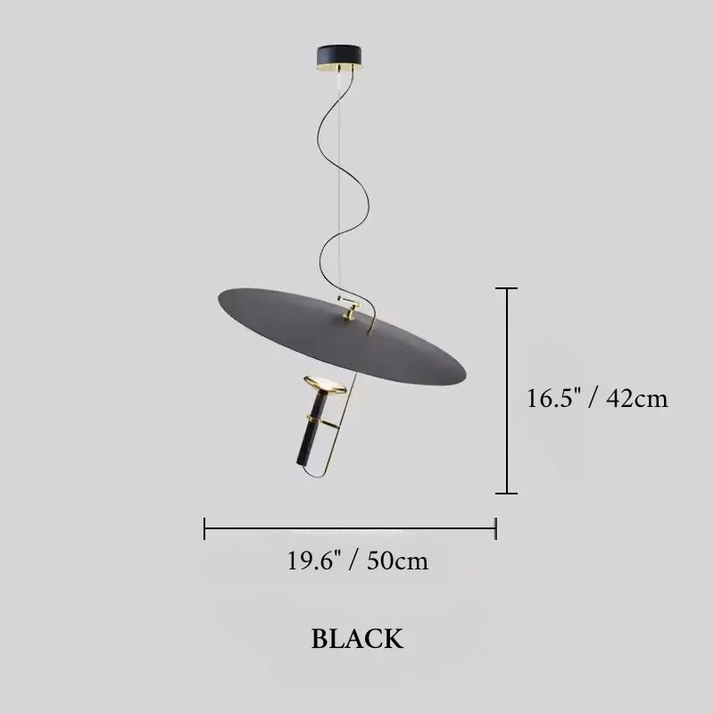 Art-Deco LED Pendant Lamp for Dining Room