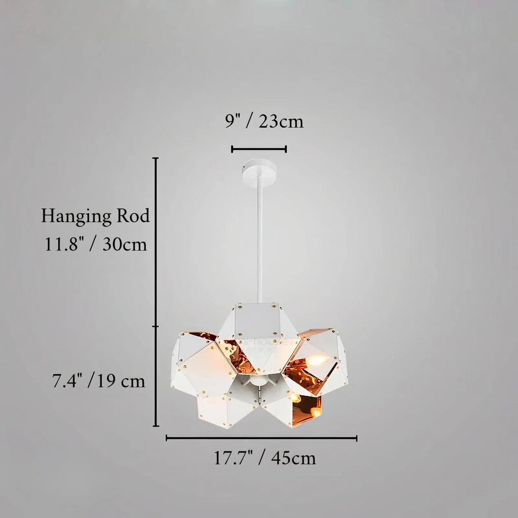 Gars White/Black Pendant Lighting for Kitchen