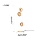 Einsiedeln | Artistic Cloud Glass LED Floor and Table Lamp