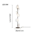 Einsiedeln | Artistic Cloud Glass LED Floor and Table Lamp