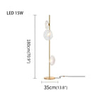 Einsiedeln | Artistic Cloud Glass LED Floor and Table Lamp