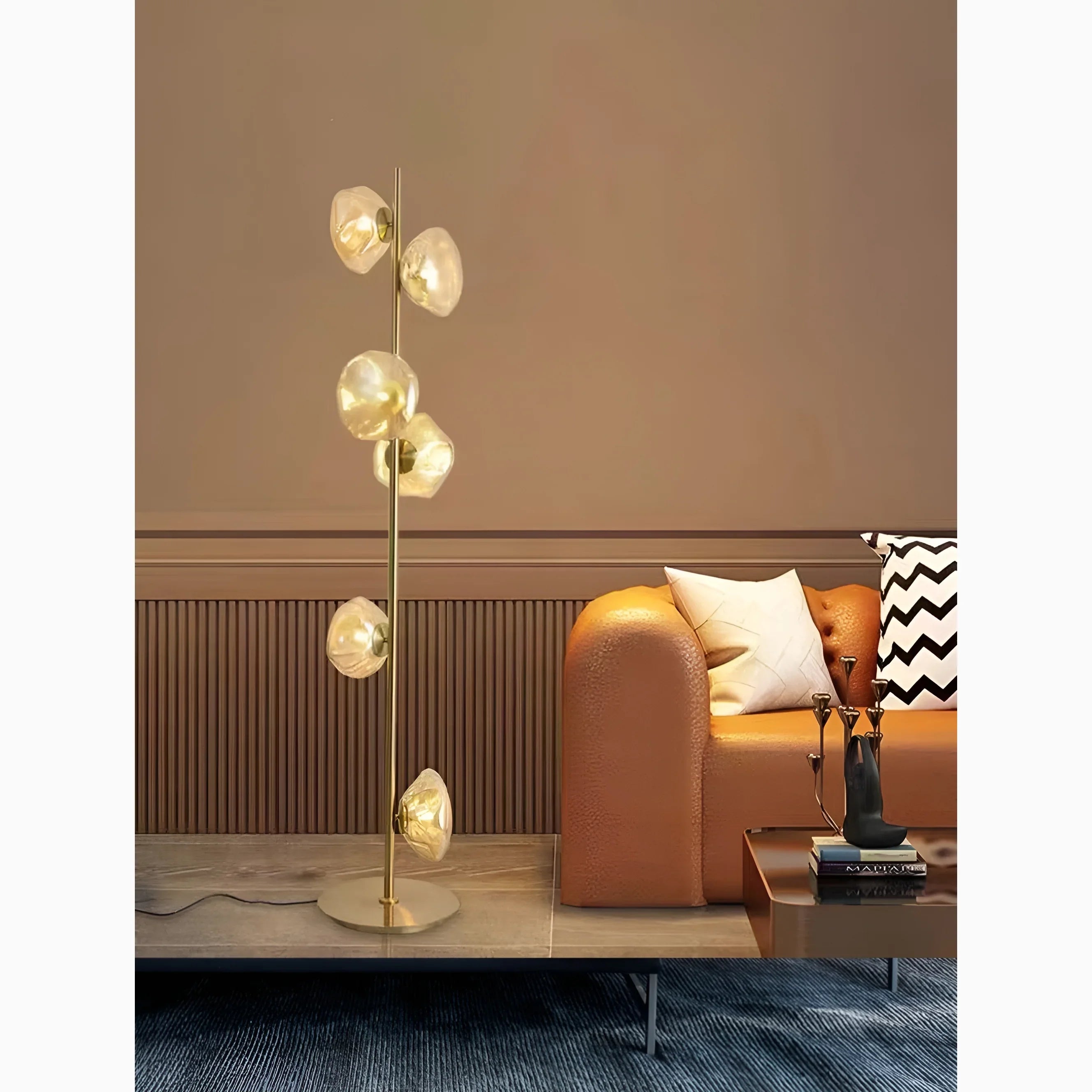 Einsiedeln | Artistic Cloud Glass LED Floor and Table Lamp