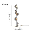 Einsiedeln | Artistic Cloud Glass LED Floor and Table Lamp