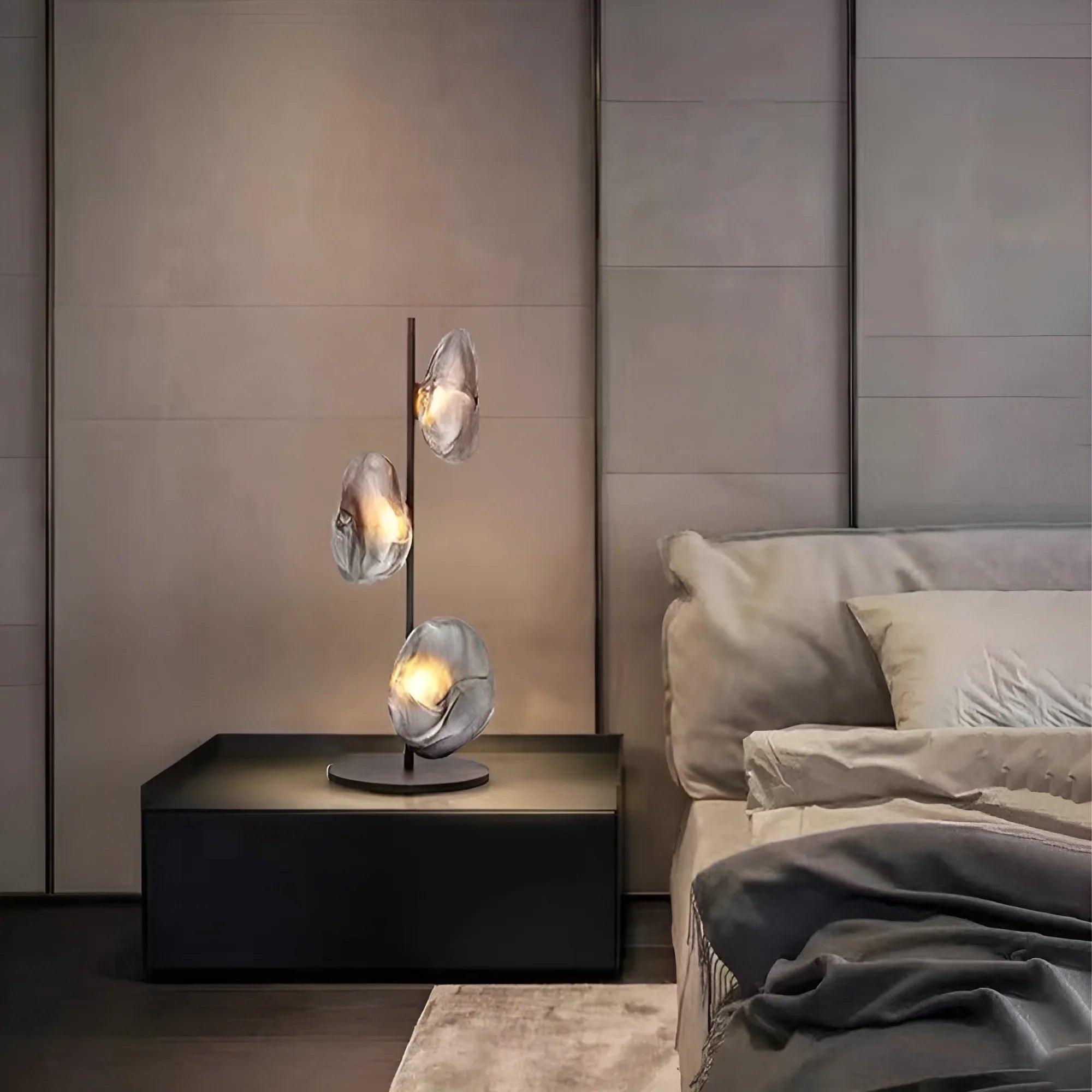 Einsiedeln | Artistic Cloud Glass LED Floor and Table Lamp