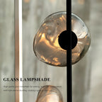 Einsiedeln | Artistic Cloud Glass LED Floor and Table Lamp