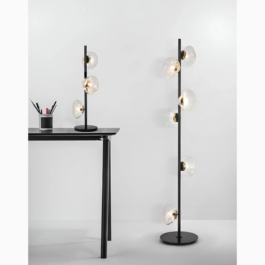 Einsiedeln | Artistic Cloud Glass LED Floor and Table Lamp