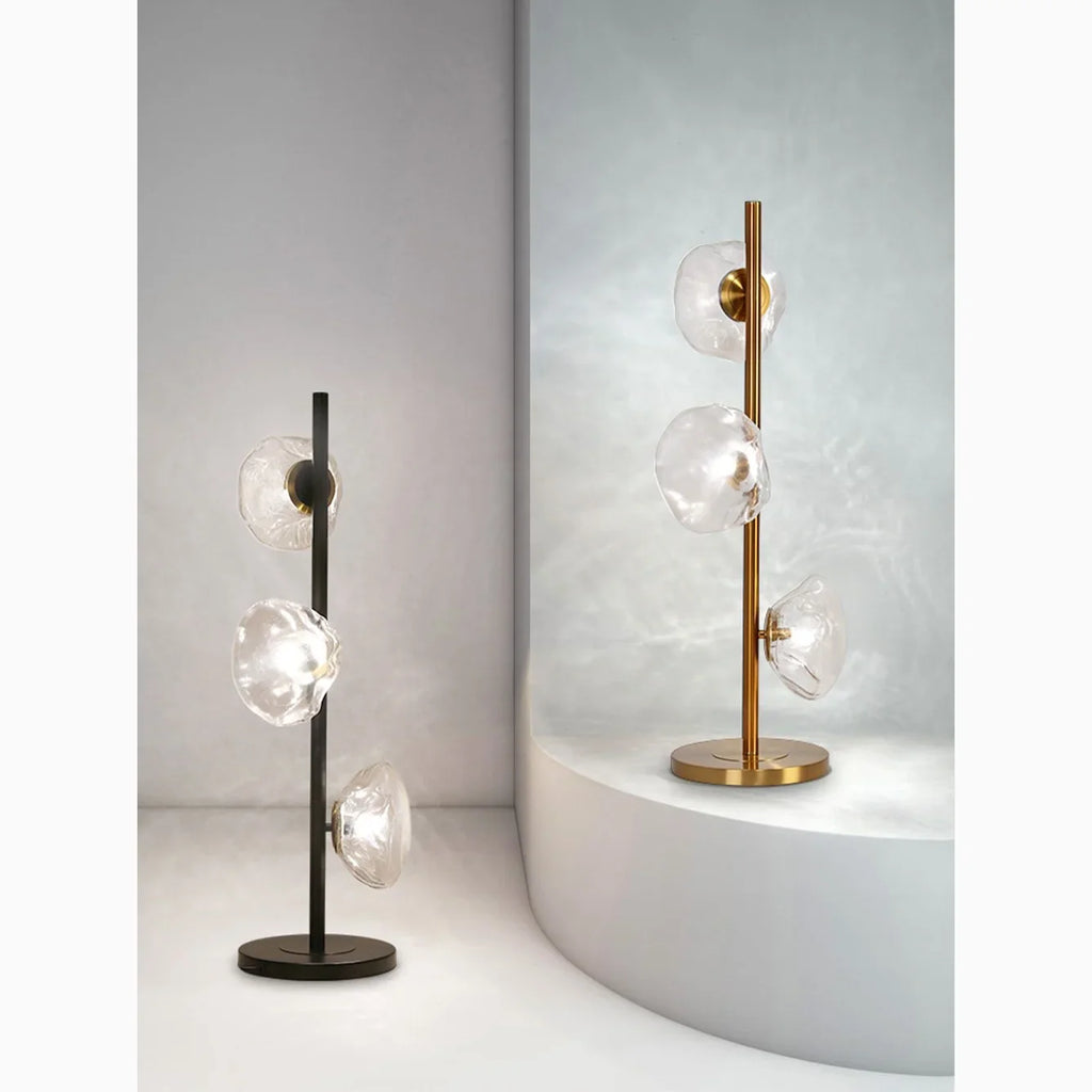 Einsiedeln | Artistic Cloud Glass LED Floor and Table Lamp