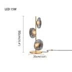 Einsiedeln | Artistic Cloud Glass LED Floor and Table Lamp