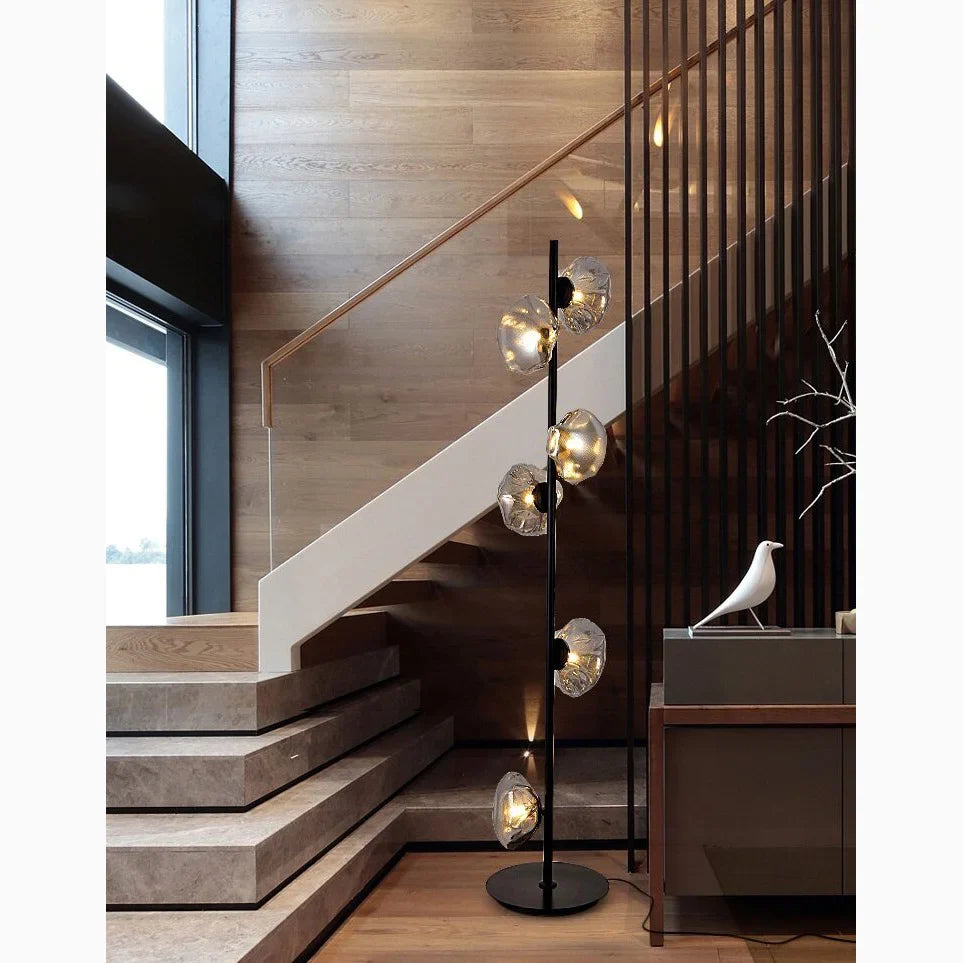 Einsiedeln | Artistic Cloud Glass LED Floor and Table Lamp