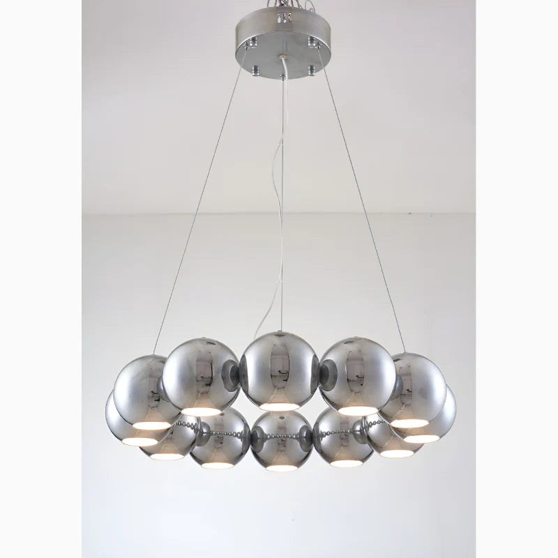 Belgodere | Gold/Silver Modern Balls Hanging Chandelier