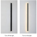 Black/White/Gold Outdoor Waterproof Tall Aluminum LED Wall lamp For Garden
