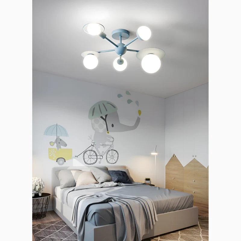 Cadelbosco di Sopra | Colorful Ceiling Lights for Children's Bedroom