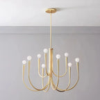 Retro Candle-Shaped LED Pendant Chandelier for Dining Room