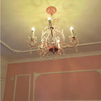 Modern Candle Shaped Children Chandelier for Bedroom