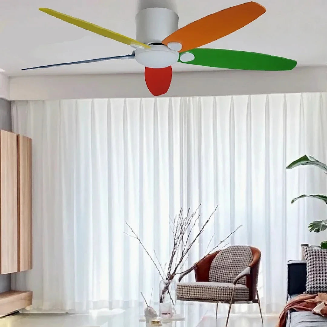 Bargagli | Fashion Ceiling Fan with Lamp and Remote Control