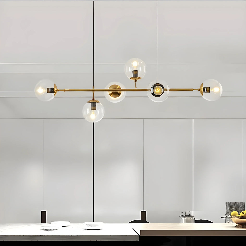 Igliano | Creative LED Pendant Light in the Shape of Glass Ball for Dining Room