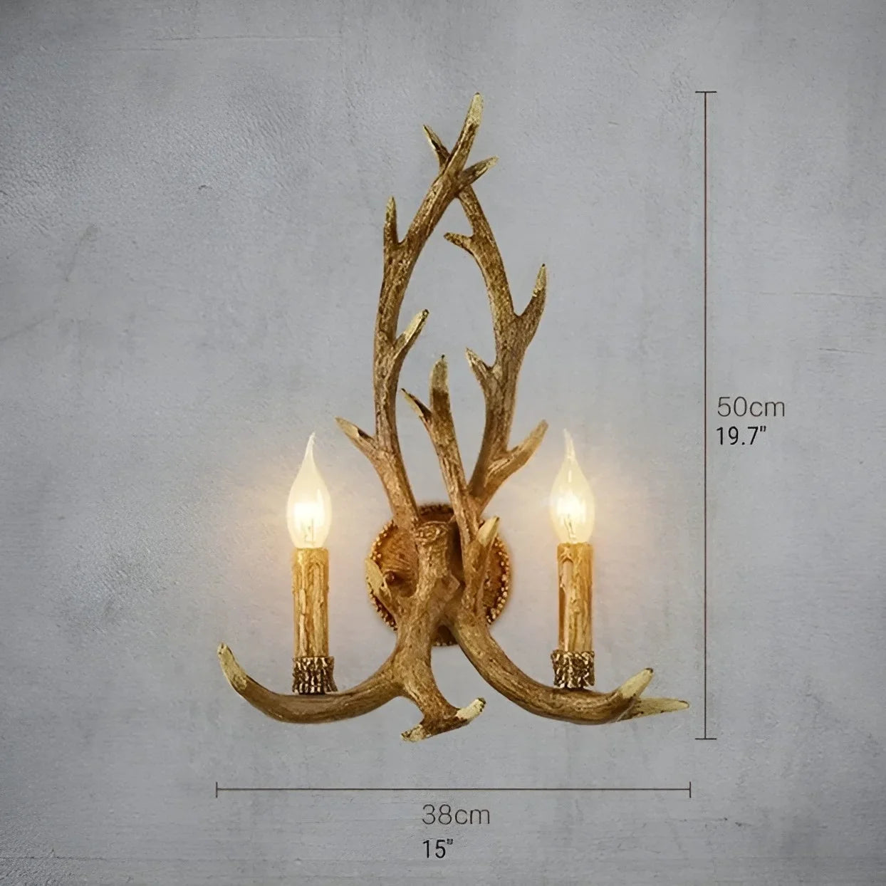 Creative Wall Lamp in the Shape of the Antlers for Restaurant, Bar