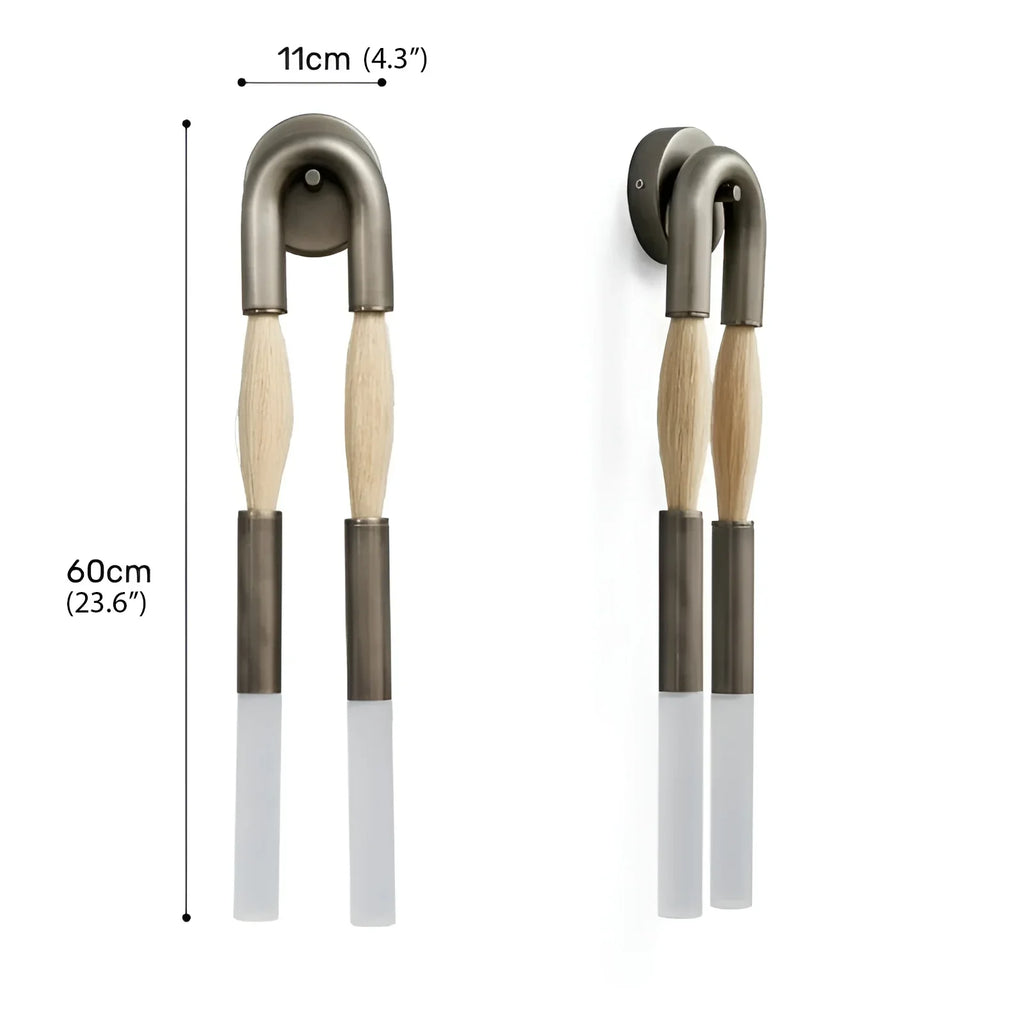 Creative Wall Lamp in Japanese Style for Bedroom, Corridor