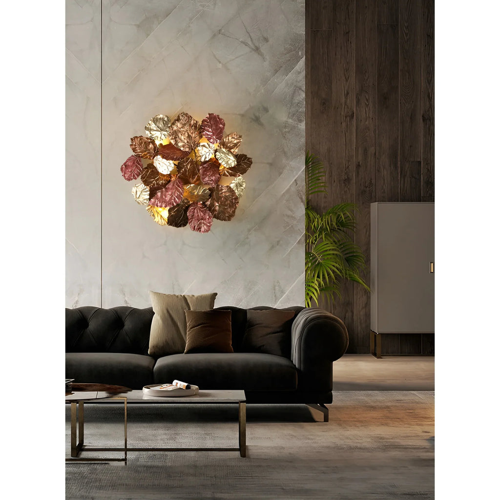 Creative Wall Lamp in the Shape of the Maple Leaves, Living Room