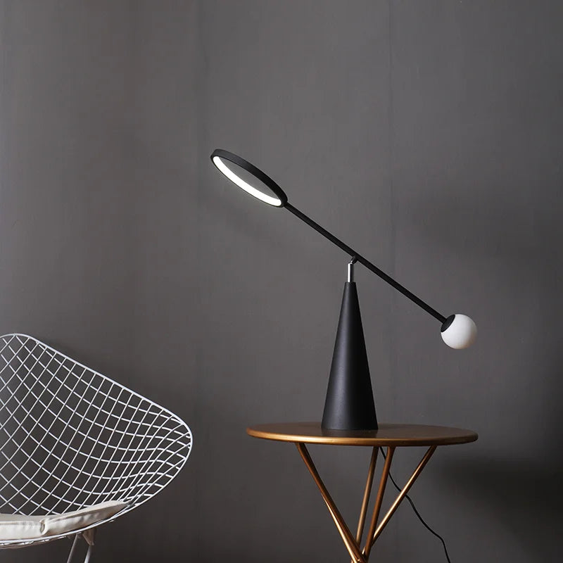 Herrliberg | Creative Office Marble LED Table Night Lamp