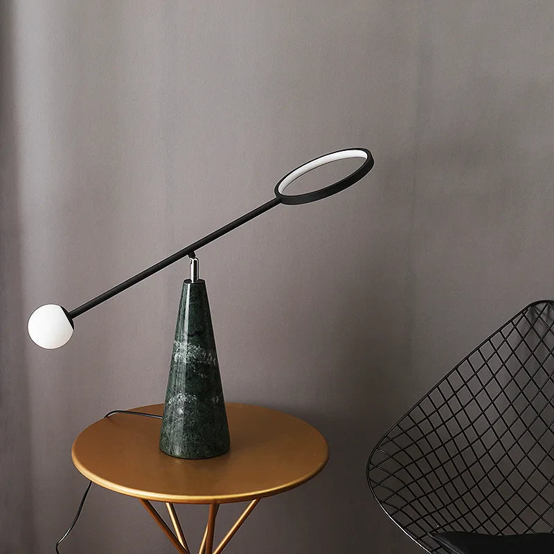 Herrliberg | Creative Office Marble LED Table Night Lamp