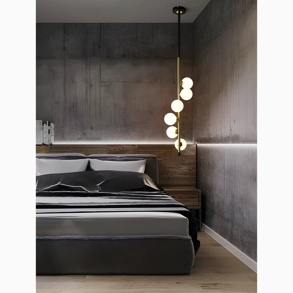 Castillon | Creative Spiral Glass Balls Chandelier