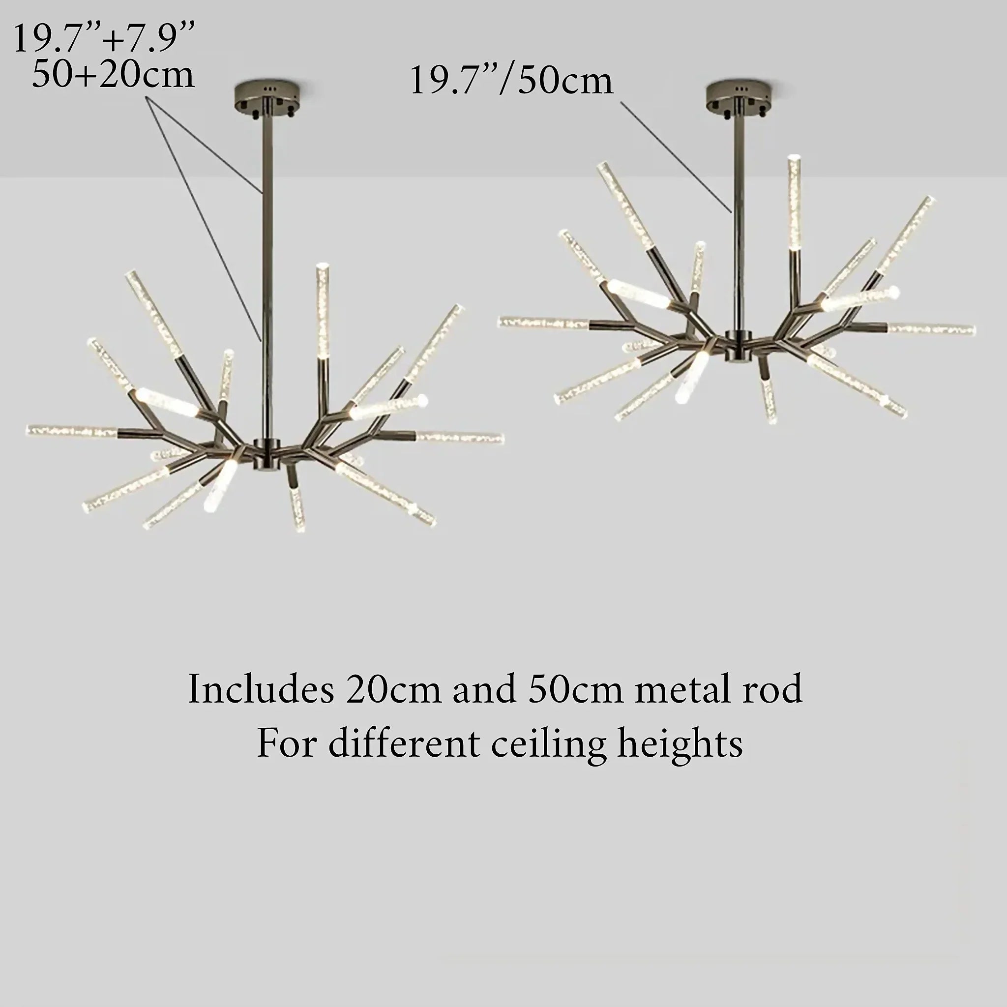 Aliano | Creative Tree Branches Design Bubble Crystal Chandelier