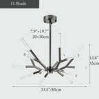 Aliano | Creative Tree Branches Design Bubble Crystal Chandelier