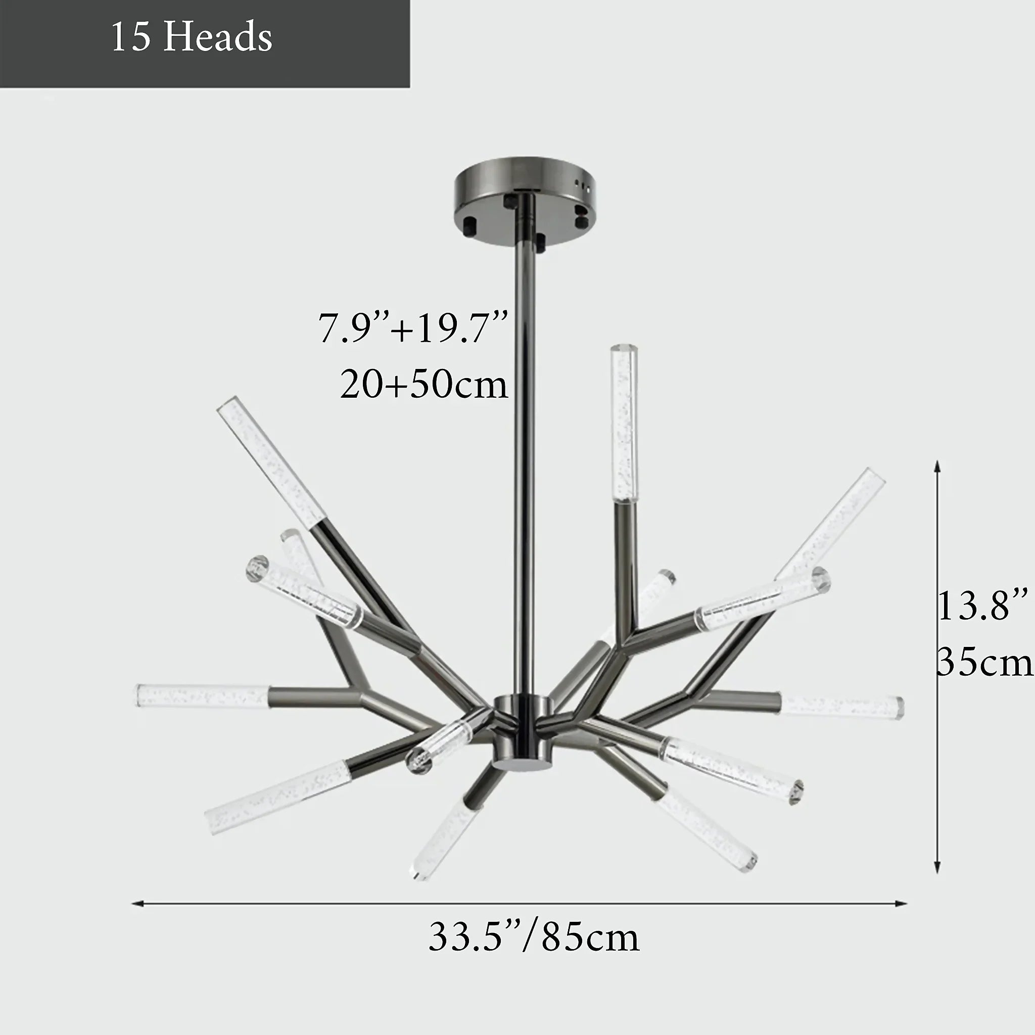 Aliano | Creative Tree Branches Design Bubble Crystal Chandelier