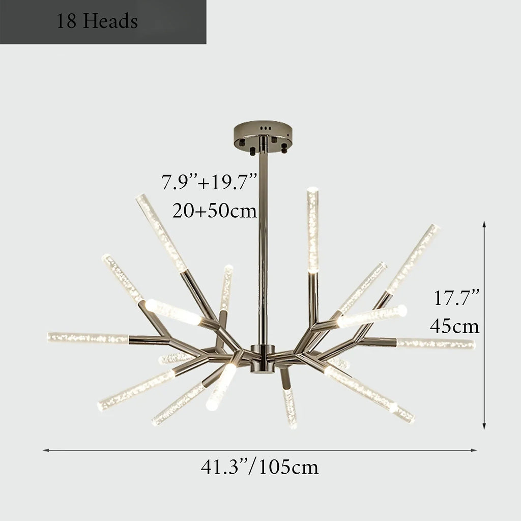 Aliano | Creative Tree Branches Design Bubble Crystal Chandelier