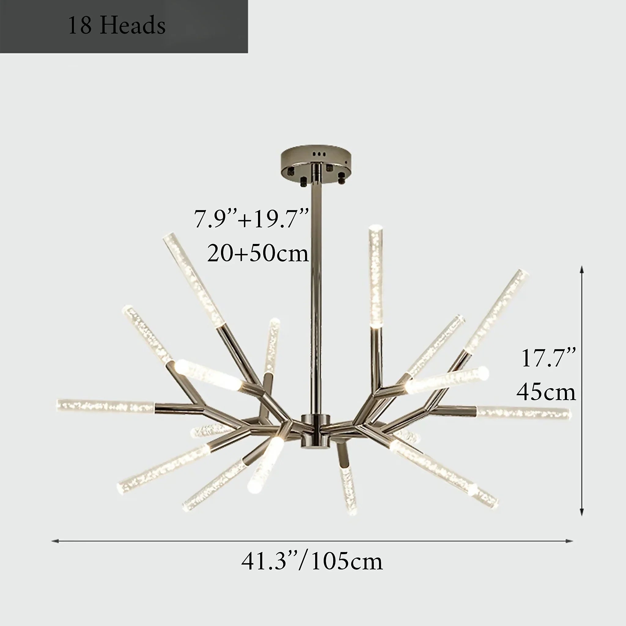 Aliano | Creative Tree Branches Design Bubble Crystal Chandelier