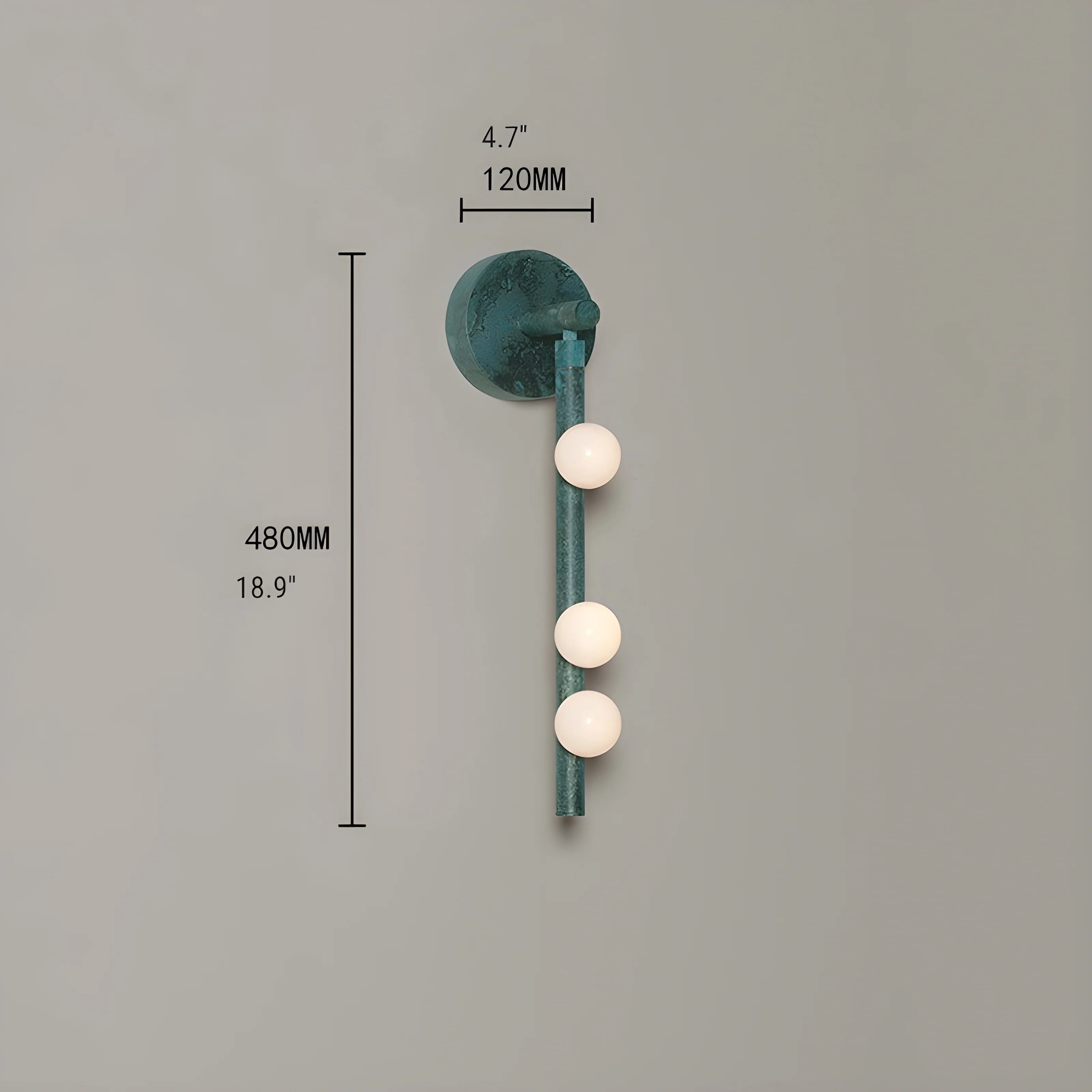 Creative Wall Lamp in American Retro Style for Bedroom, Corridor