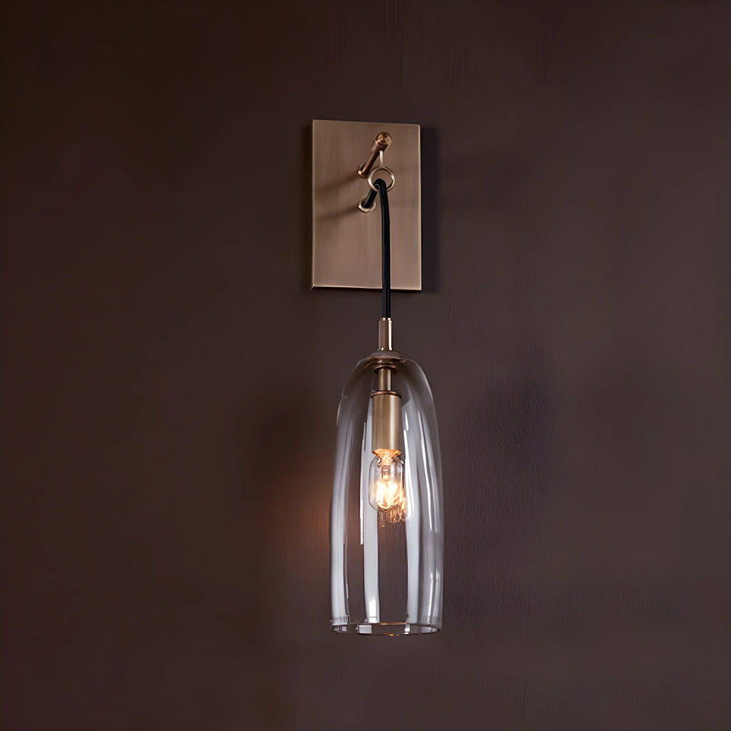 Creative Wall Lamp in American Retro Style for Living Room, Bedroom