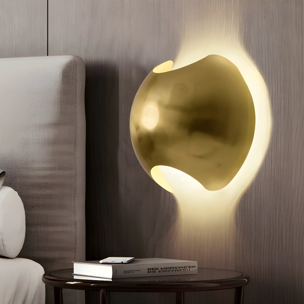 Creative Wall Lamp in the Shape of the Semi Sphere for Living Room