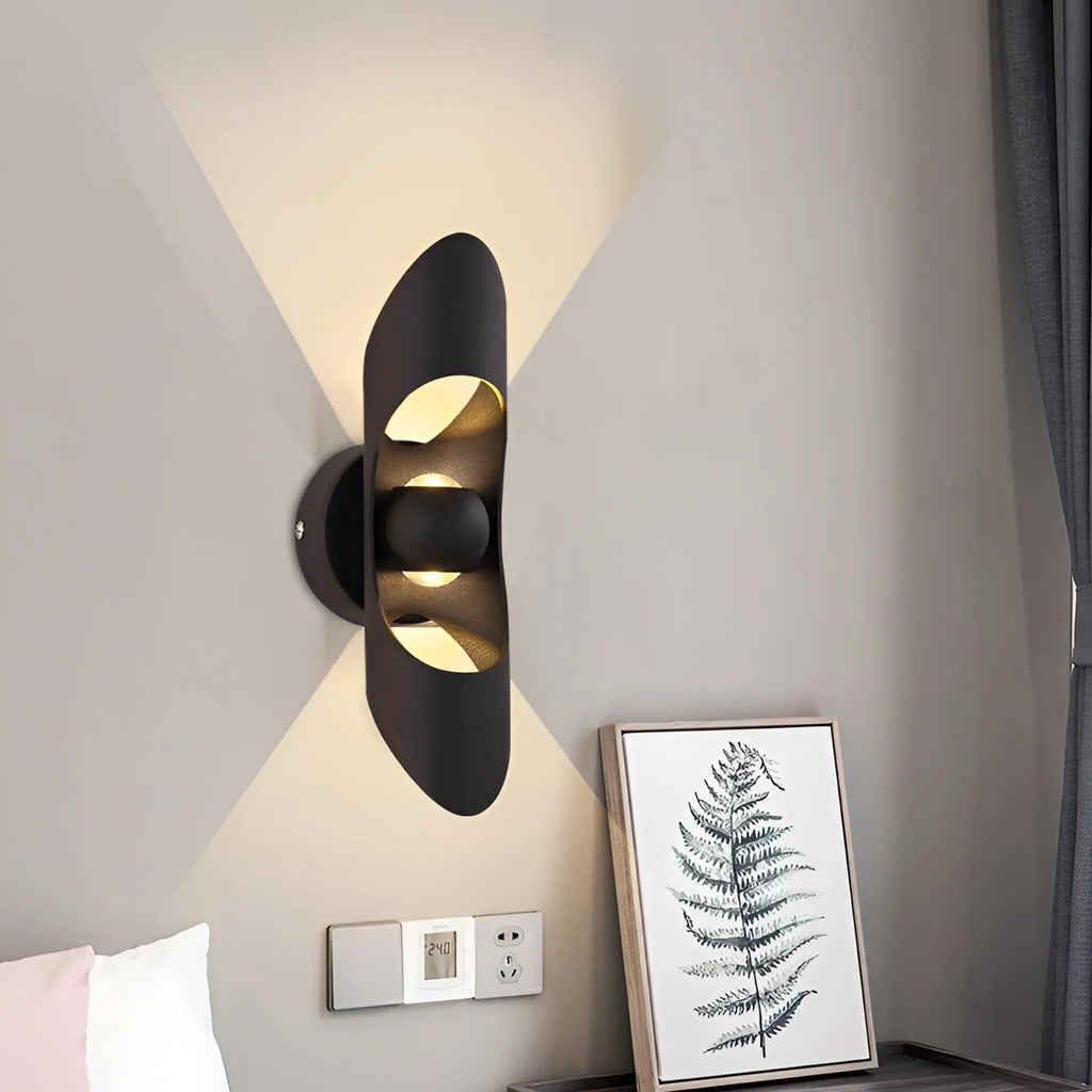 Creative LED Wall Lamp in the Futuristic Style, for Living Room, Bedroom