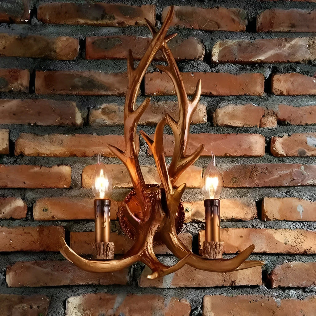 Creative Wall Lamp in the Shape of the Antlers for Restaurant, Bar